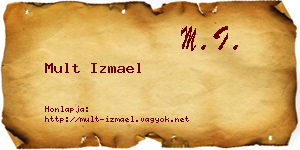 Mult Izmael névjegykártya